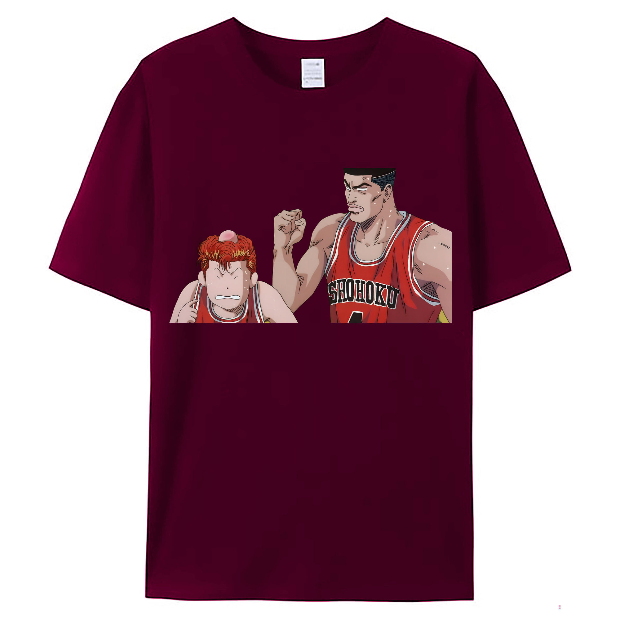 （画像用） SLAM DUNK／スラムダンク レディースカジュアルプリントTシャツ（綿100％）